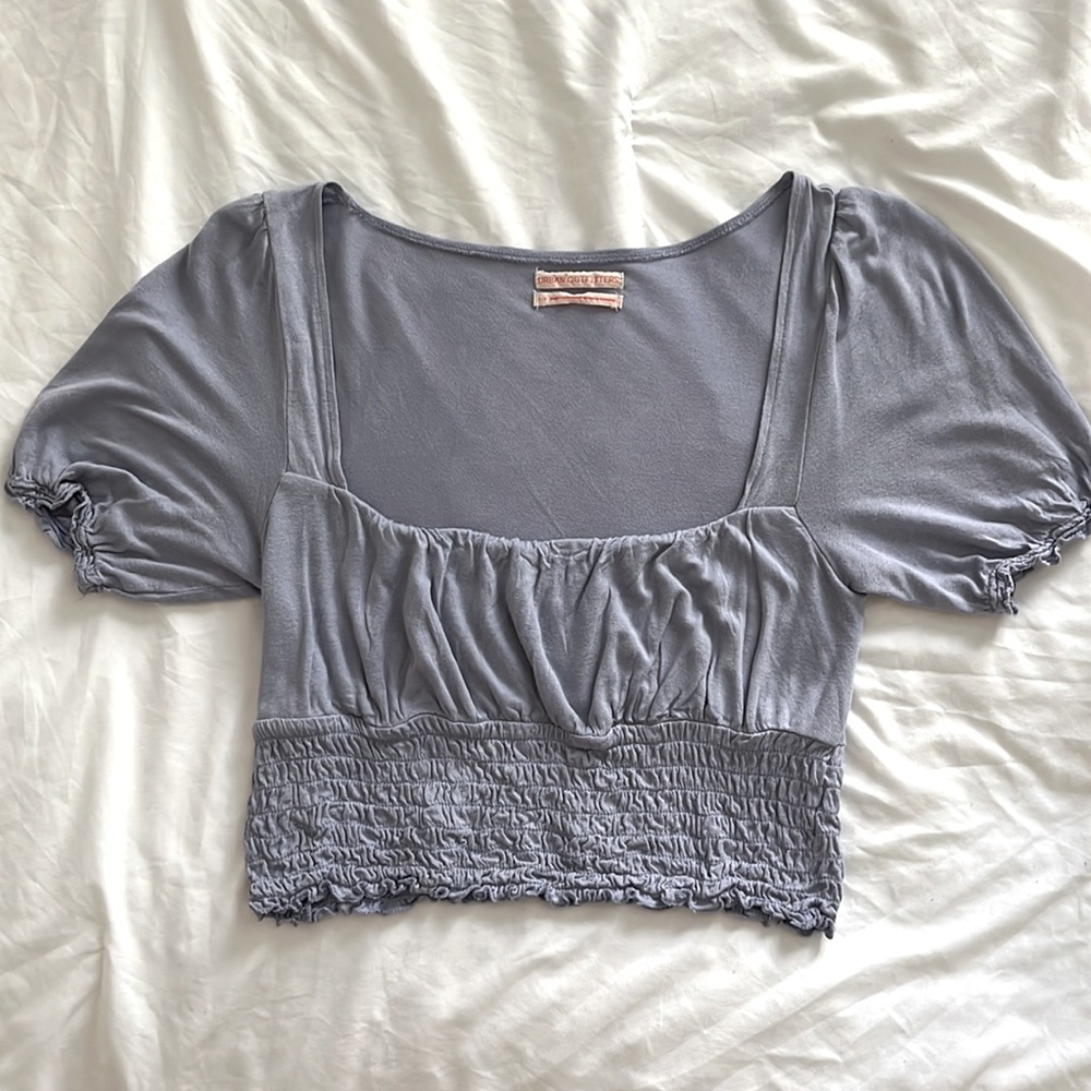 Large Urban Outfitters Purple Crop Top